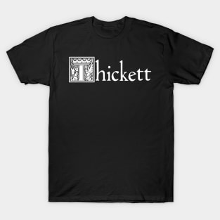 Thickett Logo White T-Shirt